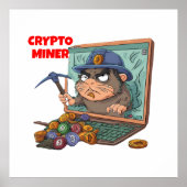 Crypto Miner Poster (Voorkant)