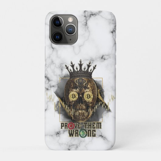 Crypto Motivatie | Bitcoin | Bewijs ze verkeerd  Case-Mate iPhone Case (Achterkant)