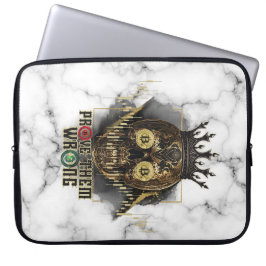 Crypto Motivatie | Bitcoin | Bewijs ze verkeerd  Laptop Sleeve
