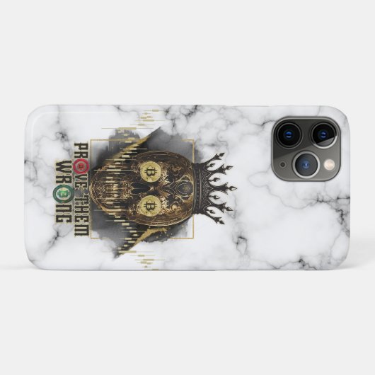 Crypto Motivation | Bitcoin | Prove them wrong  Case-Mate iPhone Case (Achterkant (horizontaal))