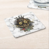 Crypto Motivation | Bitcoin | Prove them wrong Kartonnen Onderzetters (Schuin)