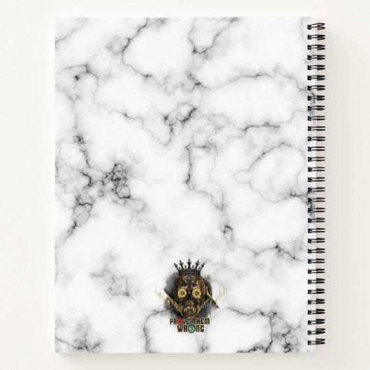 Crypto Motivation | Bitcoin | Prove them wrong Notitieboek (Achterkant)