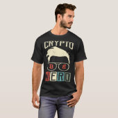 Crypto Nerd Bitcoin Cryptocurrencies Crypto Stock T-shirt (Voorkant volledig)