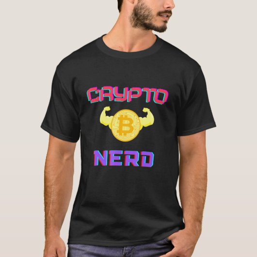 Crypto Nerd - Cryptocurrency - Bitmunt - T-shirt (Voorkant)