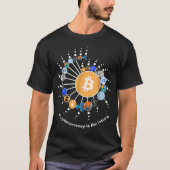 Crypto Network Digital Design T-shirt (Voorkant)