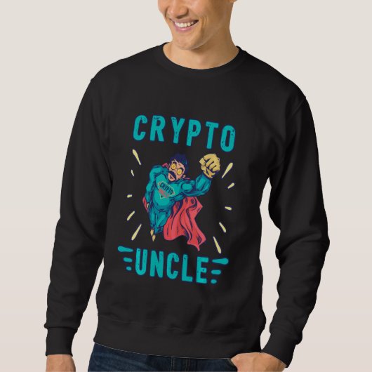 Crypto oom Bitcoin Coin Hodl Funny Cryptocurrency Trui (Voorkant)