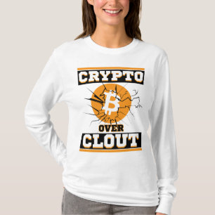 Crypto over Clout™ Bitcoin-activa over algoritmen T-shirt