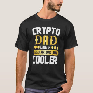 Crypto Papa Cryptovaluta Blockchain Handelaar Best T-shirt