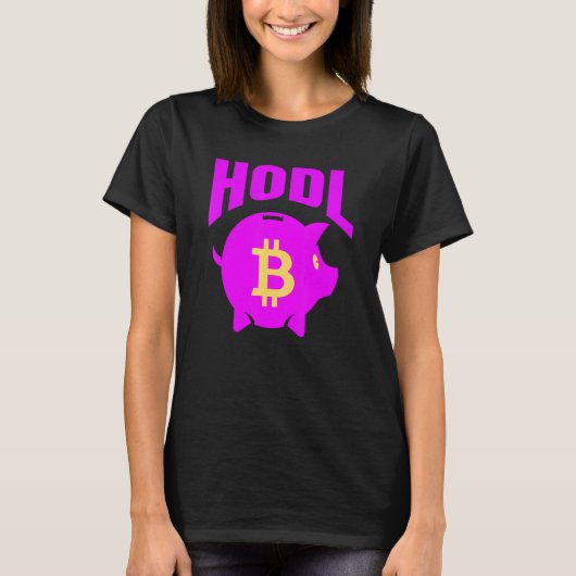 Crypto Piggy Bank T-shirt (Voorkant)