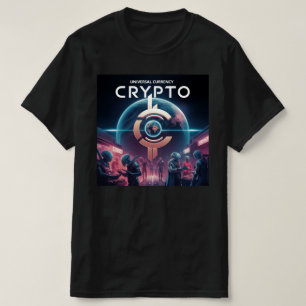 Crypto Planet Black T-shirt