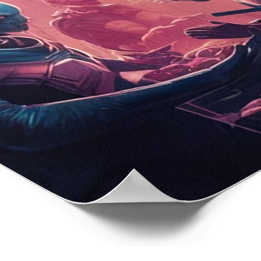 Crypto Planet Poster (Hoek)