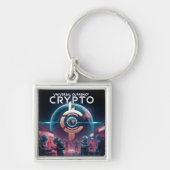 Crypto Planet Sleutelhanger (Voorkant)