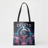 Crypto Planet Tote Bag (Voorkant)