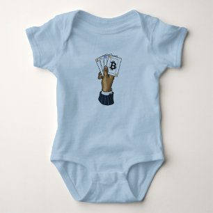 Crypto Poker Hand Romper