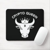 Crypto Queen gepersonaliseerd Muismat (Met muis)