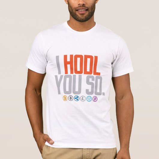 Crypto Revolution: Bold Statement T-shirt voor Dig (Voorkant)
