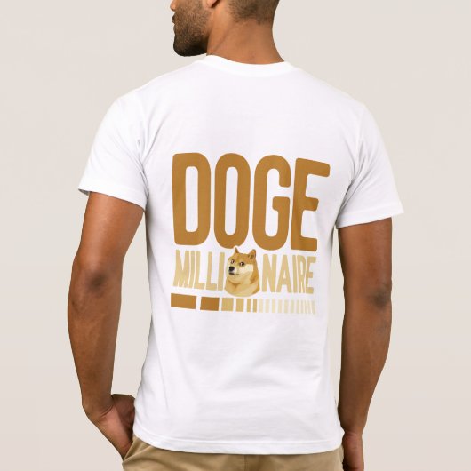 Crypto Revolution: Bold Statement T-shirt voor Dig (Achterkant)