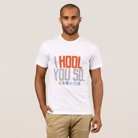 Crypto Revolution: Bold Statement T-shirt voor Dig (Voorkant volledig)