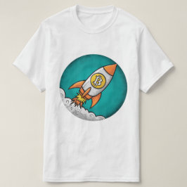 Crypto Rocket: Bitcoin naar de maan! T-shirt