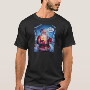 Crypto Sinterklaas HODL Meme Coin Shiba Inu Christ T-shirt