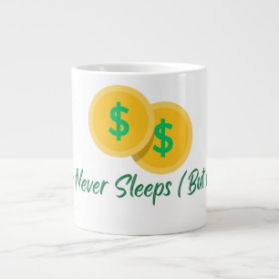 Crypto Slaapt Nooit Maar Ik Wel Mok