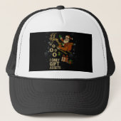 Crypto Sleigh Ride™ Santa ETH for Web3 Holiday Trucker Pet (Voorkant)