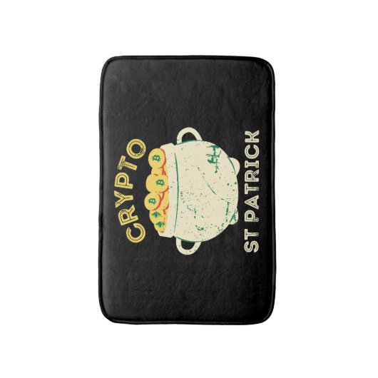 Crypto St Patrick St Patricks Day Badmat (Voorkant Verticaal)