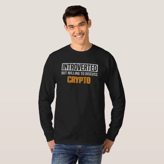 Crypto Tracking Krypto Trader Miner Crypto T-shirt (Voorkant volledig)