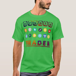 Crypto Trader Bitcoin Cryptocurrency Blockchain T-shirt