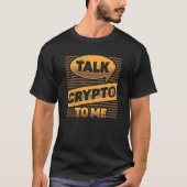 Crypto Trader Cryptocurrency Blockchain Hodl Candl T-shirt (Voorkant)