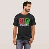 Crypto Trader Cryptocurrency gedecentraliseerde fi T-shirt (Voorkant volledig)