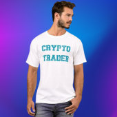 Crypto Trader Grunge T-shirt