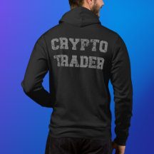 Crypto Trader Grunge Zwart-Grijs Zip