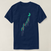 Crypto Trading Hodl  stock Chart to the Moo T-shirt (Design voorkant)