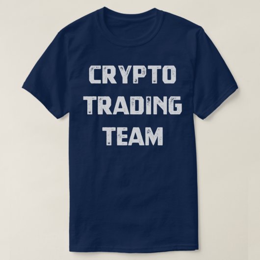 Crypto Trading Team T-shirt (Design voorkant)