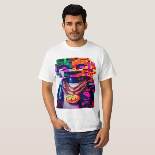 Crypto vent t-shirt (Voorkant volledig)