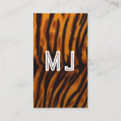 Crypto Wallet Tiger Recovery Seed Phrase 12 Visitekaartje (Achterkant)