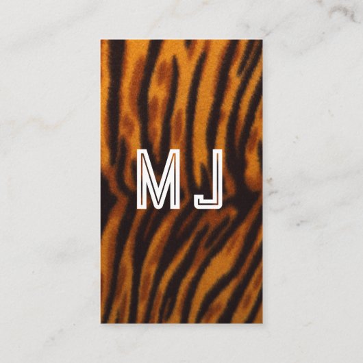 Crypto Wallet Tiger Recovery Seed Phrase 24 Visitekaartje (Achterkant)