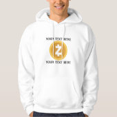 crypto z editable quote hoodie (Voorkant)