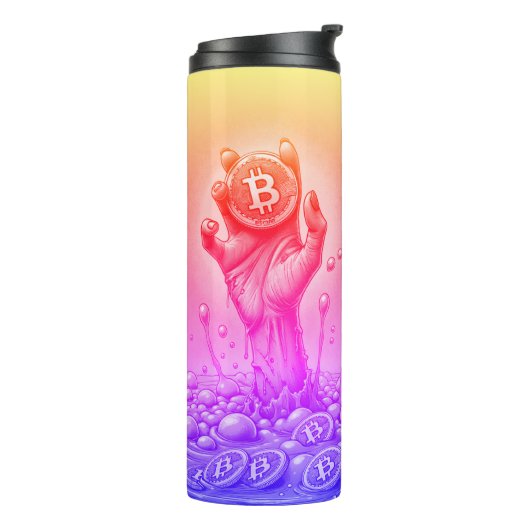 Crypto Zombies Thermosbeker (Gedraaid links)