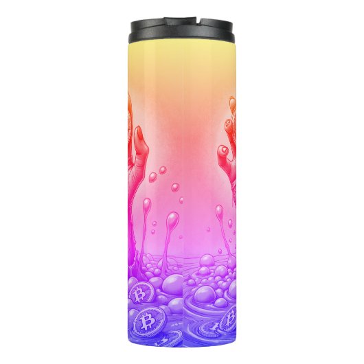 Crypto Zombies Thermosbeker (Achterkant)