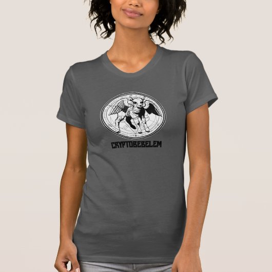 Cryptobebelem T-shirt - Dames' Bella Canvas (Voorkant)