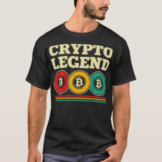 CryptoBitcoin voor Crypto Bitcoin Liefhebbers T-shirt