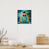 Cryptocurrency-Afstuderen Poster (Keuken)