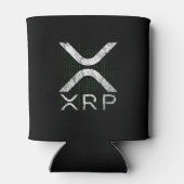 Cryptocurrency Binary Code XRP Hodlers Crypto Meme Blikjeskoeler (Achterkant)