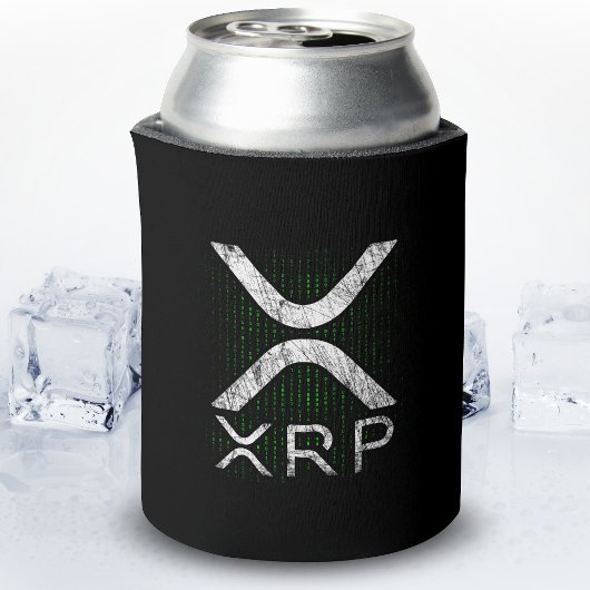 Cryptocurrency Binary Code XRP Hodlers Crypto Meme Blikjeskoeler