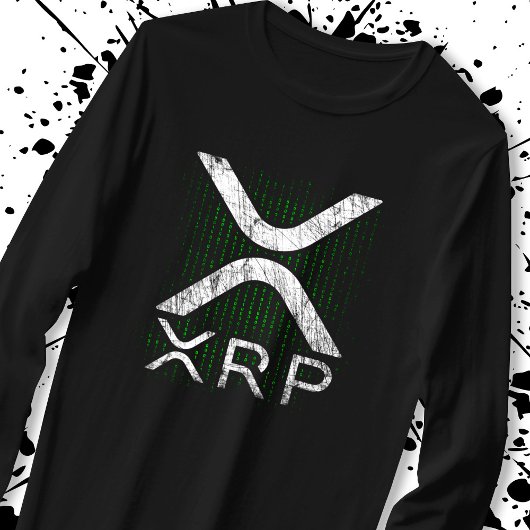 Cryptocurrency Binary Code XRP Hodlers Crypto Meme T-shirt