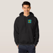 Cryptocurrency Bitcoin & Chip Hoodie (Voorkant volledig)
