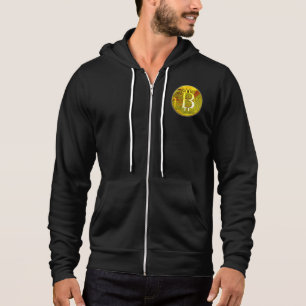 Cryptocurrency Bitcoin en printplaat Hoodie