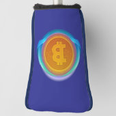 CRYPTOCURRENCY BITCOIN GOLFHEADCOVER (Draai 90)